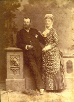 Adalbert Szütsy a Anna Appel de Kapocsány (svadba 1881 Rišňovce)