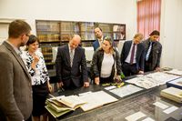 Exkurzia účastníkov konferencie v Štátnom archíve