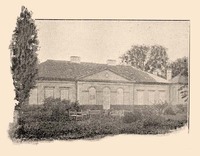 Fotografia letohrádku z roku 1896