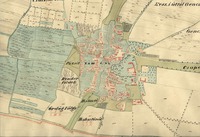 Mapa Urmína vychádzajúca z II. vojenského mapovania (1819 – 1858)