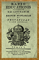 Dielo Jozefa Ürméniho s názvom Ratio educationis