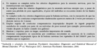 Criterios diagnósticos según el DSM-IV-TR para transtorno de la conducta alimentaria no especificado (F50.9) (307.50)*