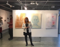 Avajaiset Kankaanpään Taidekoulun galleriassa 17.10.2019 (Kuva Petri Haavisto)