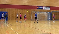 Ballspill i Rindalshuset