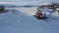 Före grävningen frilades ytan