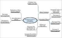 Different mechanisms of action of curcumin in AD