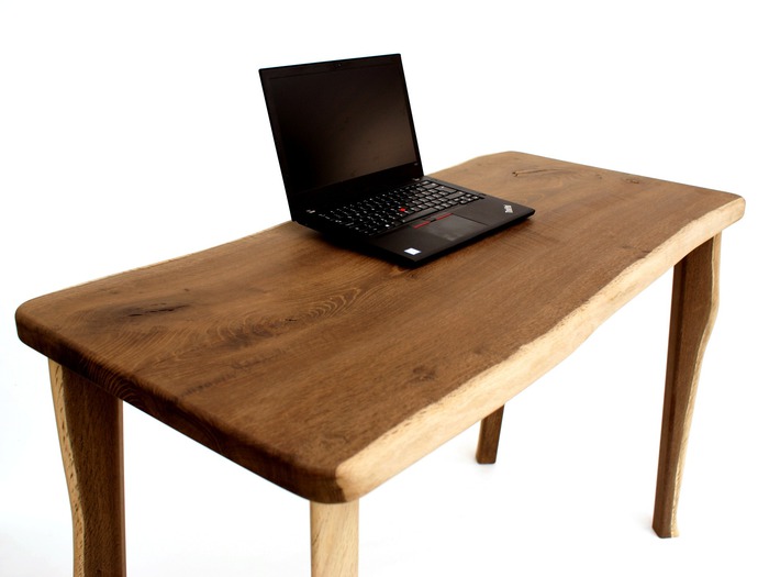 Custom Organic Live Edge Natural Desks, Tables from Everniture