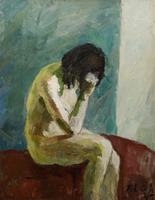 Nakenstudie, 1945