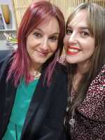 Las super organizadoras: Marta y Lucía