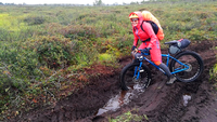 Kurarallia. Kuva: Wild Adventures North (IG: @wildadventuresnorth) Pöyrisjärven fatbike seikkailu 2018