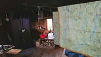 Kartat kuivumassa Tenomutkan autiotuvalla. Kuva: Wild Adventures North (IG: @wildadventuresnorth), Poroenon packraft seikkailu 2019