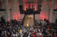 Neujahrsempfang Rathaus Hannover, Nicolae Gutu u. Marcus Sundermeyer