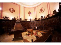 Coro de la Colegiata del Santo Sepulcro de Jerusalén en Calatayud
