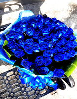 ramo rosas azules nº7