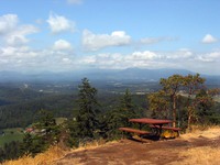 A view of Cowichan Valley from Cobble Hill Mountain