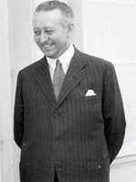 Fuente: Archivos históricos. Aurelio Núñez Morgado, embajador de Chile en España y decano del cuerpo diplomático, que inició la protección de refugiados. Fue sustituido por Carlos Morla Lynch, tras sus enfrentamientos con el Gobierno de la República