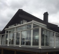 Hagestue og rekkverk i aluminium