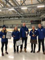Vasemmalta: Milla Hokka, Ella Lindholm, Janne Ahoniemi, Tarja ja Mårten Winqvist