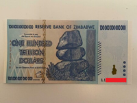 Voorbeeld ZIM dollar biljet