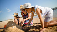 Brincar no sol estimula produção de Vitamina D