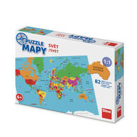 Puzzle mapy: Svět