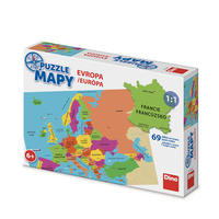 Puzzle mapy: Evropa