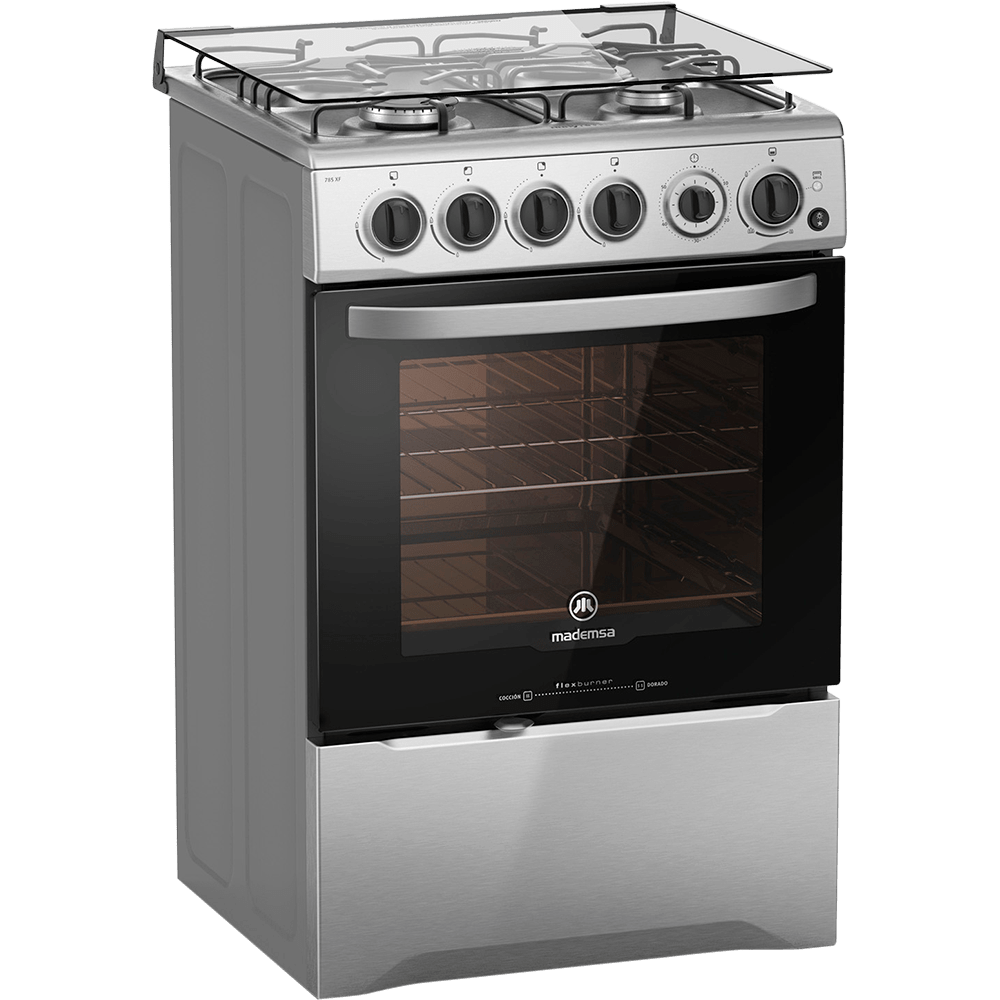 Cocina a Gas Mademsa 4 Platos Gris 785 XF :: Outlet DeNony SpA
