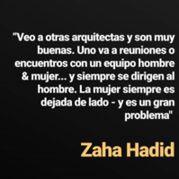 Zaha Hadid fue la primera arquitecta en recibir el Premio Pritzker en el 2004.