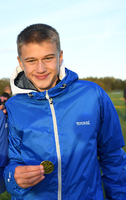 Tristan var med i laget som tog USM-guldet vid terräng-SM