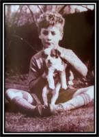John Lennon y su perro