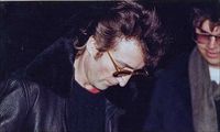 John Lennon y su asesino, horas antes del crimen