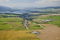 Pohľad na obec Bobrov