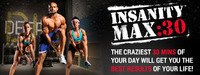 Cvičení se Shaunem T. - Insanity Max30