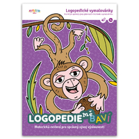 Pracovní sešit logopedické vymalovánky - Motorická cvičení