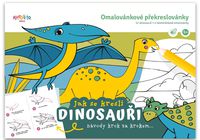 Pracovní sešit Učím se malovat - Dinosauři