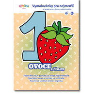 Omalovánky pro nejmenší - Ovoce a číslice