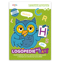 Pracovní sešit logopedické vymalovánky - Zvukomalebná slova