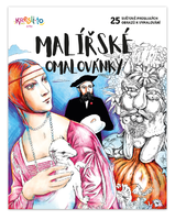 Malířské omalovánky - 25 světově proslulých obrazů k vymalování