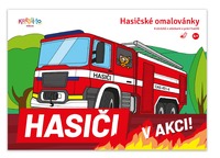 Záchranářské omalovánky - Hasiči v akci!