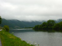 Nuages bas entre Mehring et Detzem