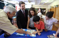 Jogos sobre o Património , com direito a visita do sr. Presidente da Câmara
