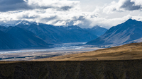 Poslední výhledy, přítoky do Lake Tekapo