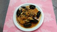 pescatrice ai frutti di mare