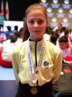 Bára Varkočková 3.místo single rope freestyle