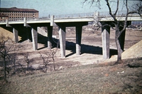 Sítenský most krátce po dokončení (foto F. Pošta, archiv T. Roučka, www.kladnominule.cz)