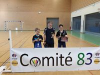 Sylvain vice champion en minime