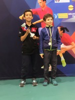Keenan vainqueur en simple homme