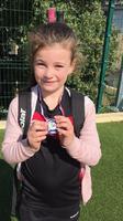 1° Médaille pour Mathilde