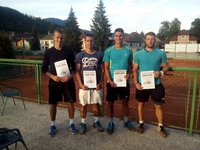 zľava: Ivan Hric, Jakub Freibold, Tomáš Kubiš a Radoslav Novodomec