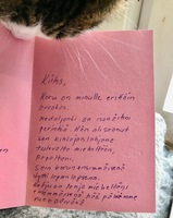 Kiva saada tällainen kirje.